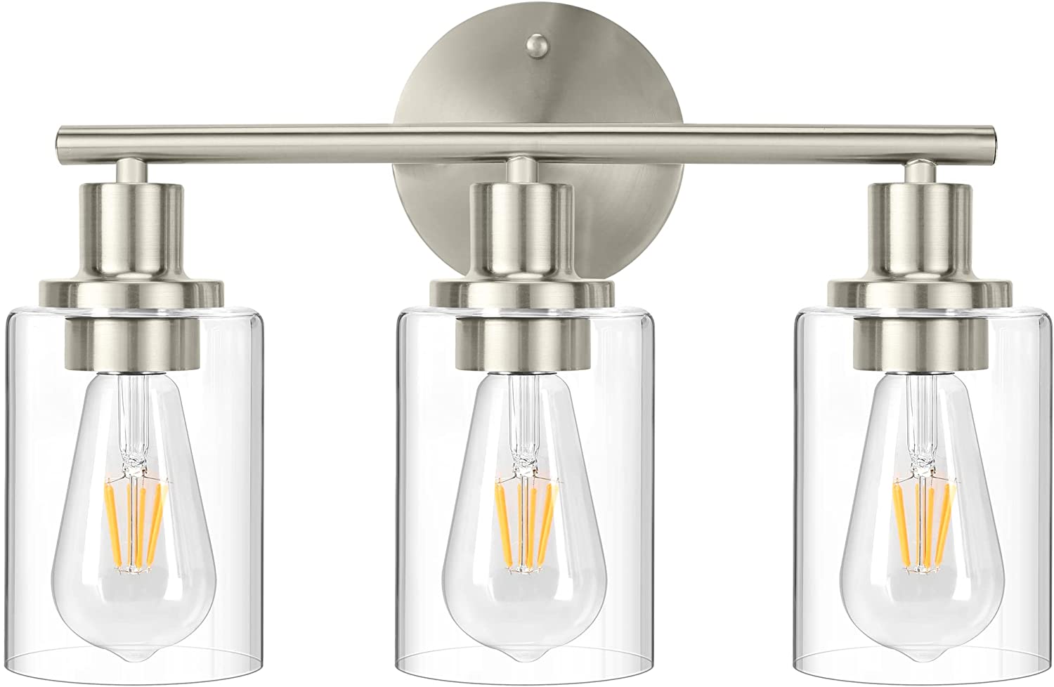 3 lights bathroom light fixture